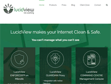 Tablet Screenshot of lucidview.net